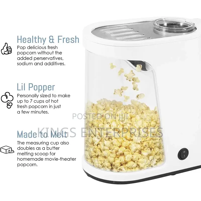 Mini Electric Hot Air Popcorn Maker