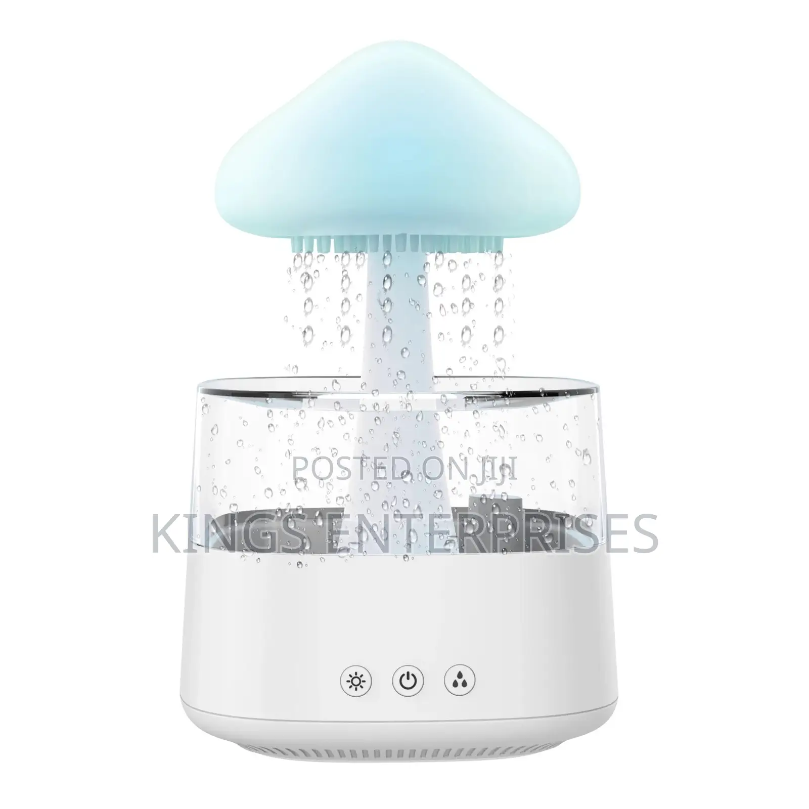 2 in 1 Rain Drop Humidifier and Essential Diffuser