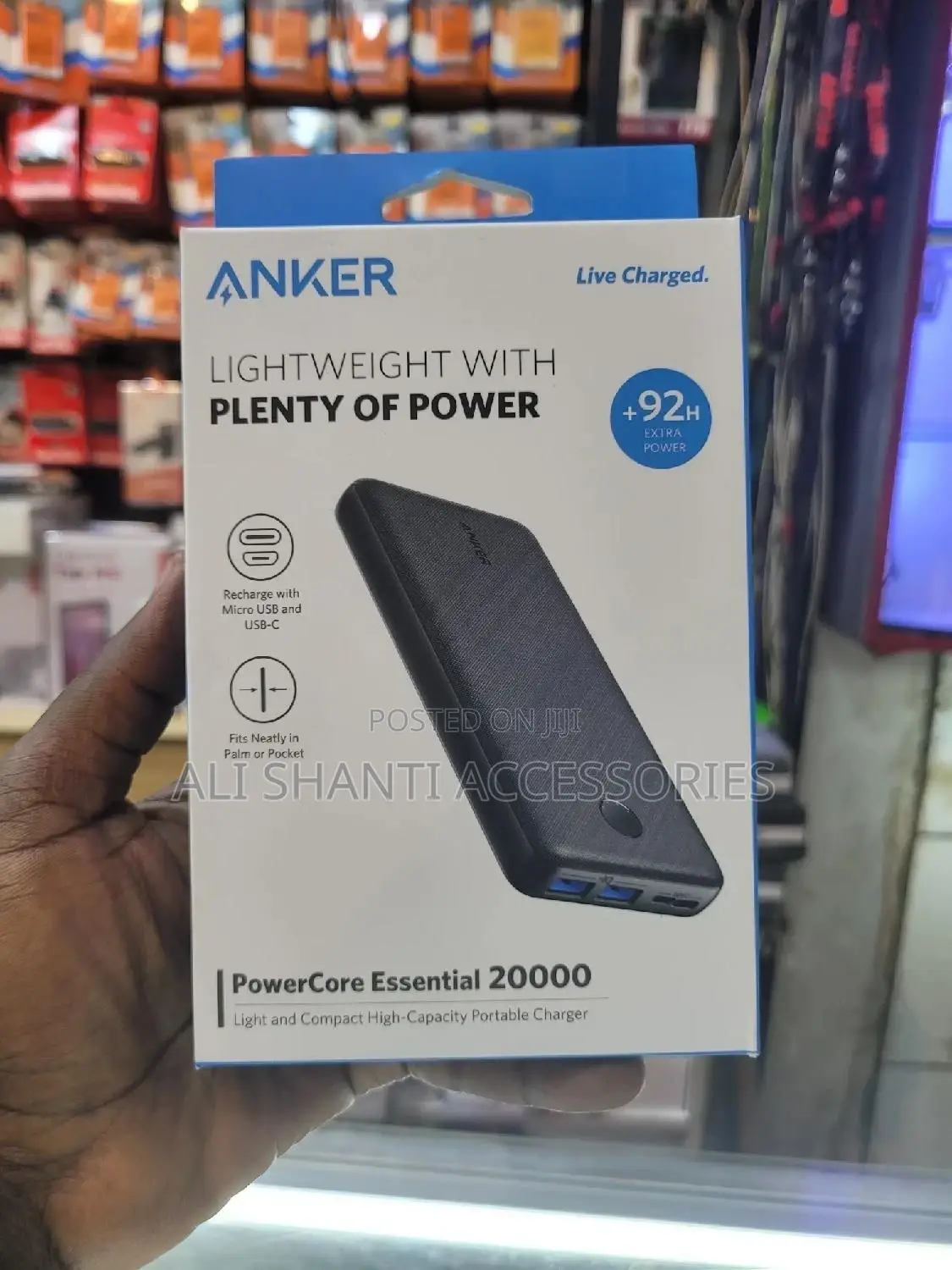 CORE Essential Powerbank/Powerbank 20000mah Anker/Powerbank