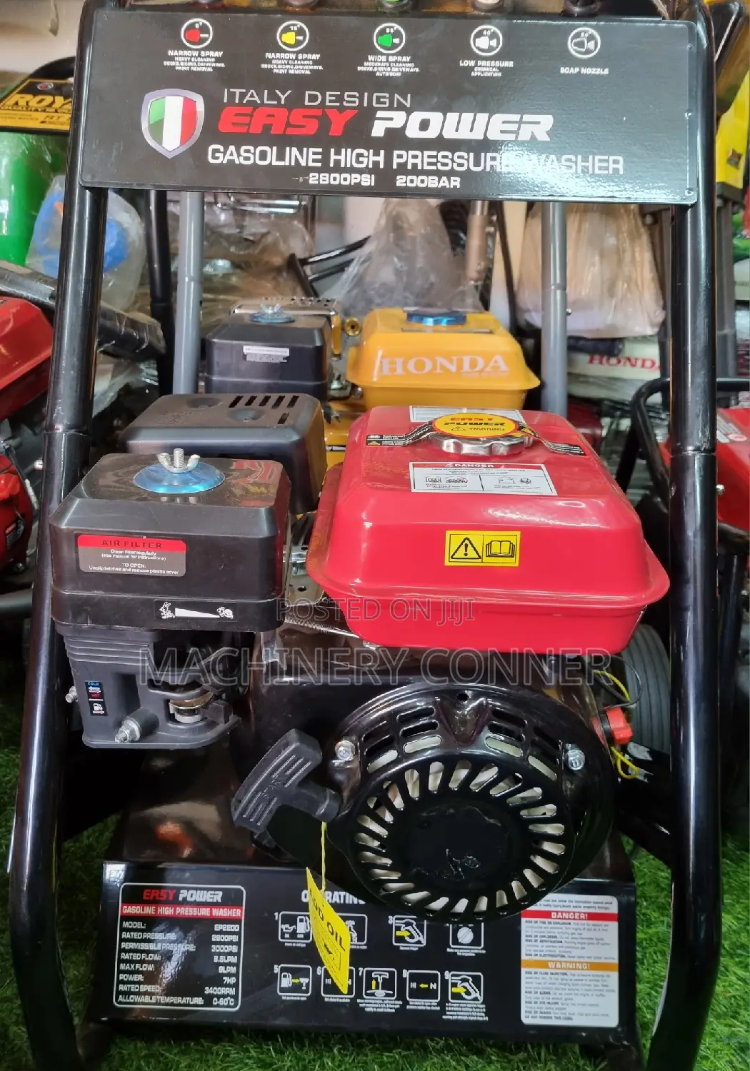 Gasoline High Pressure Washer