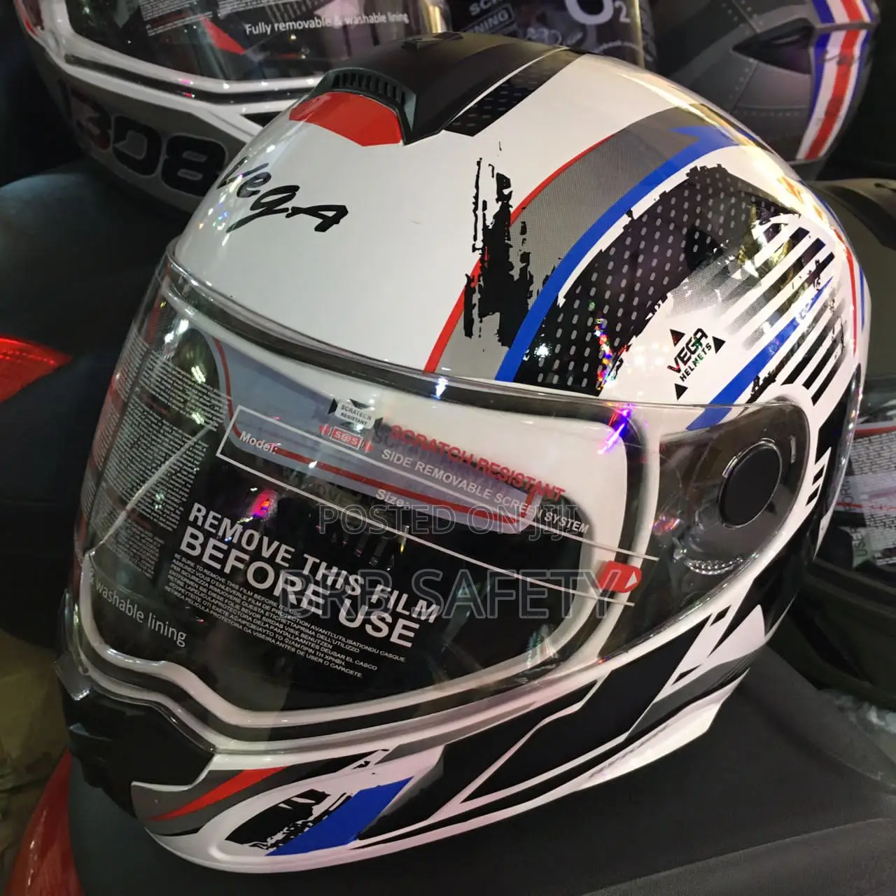 Rider Helmet. Vega