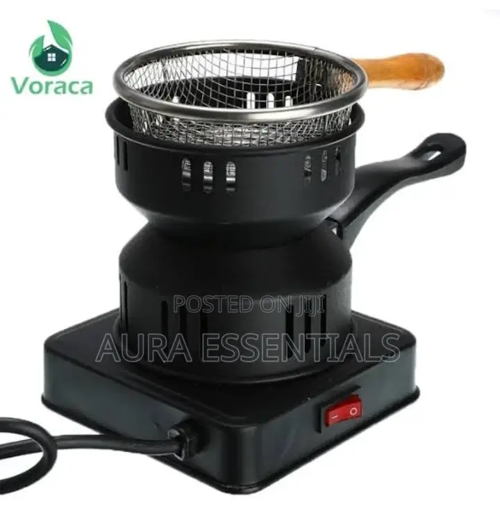 New Black Shisha Hookah Charcoal Stove