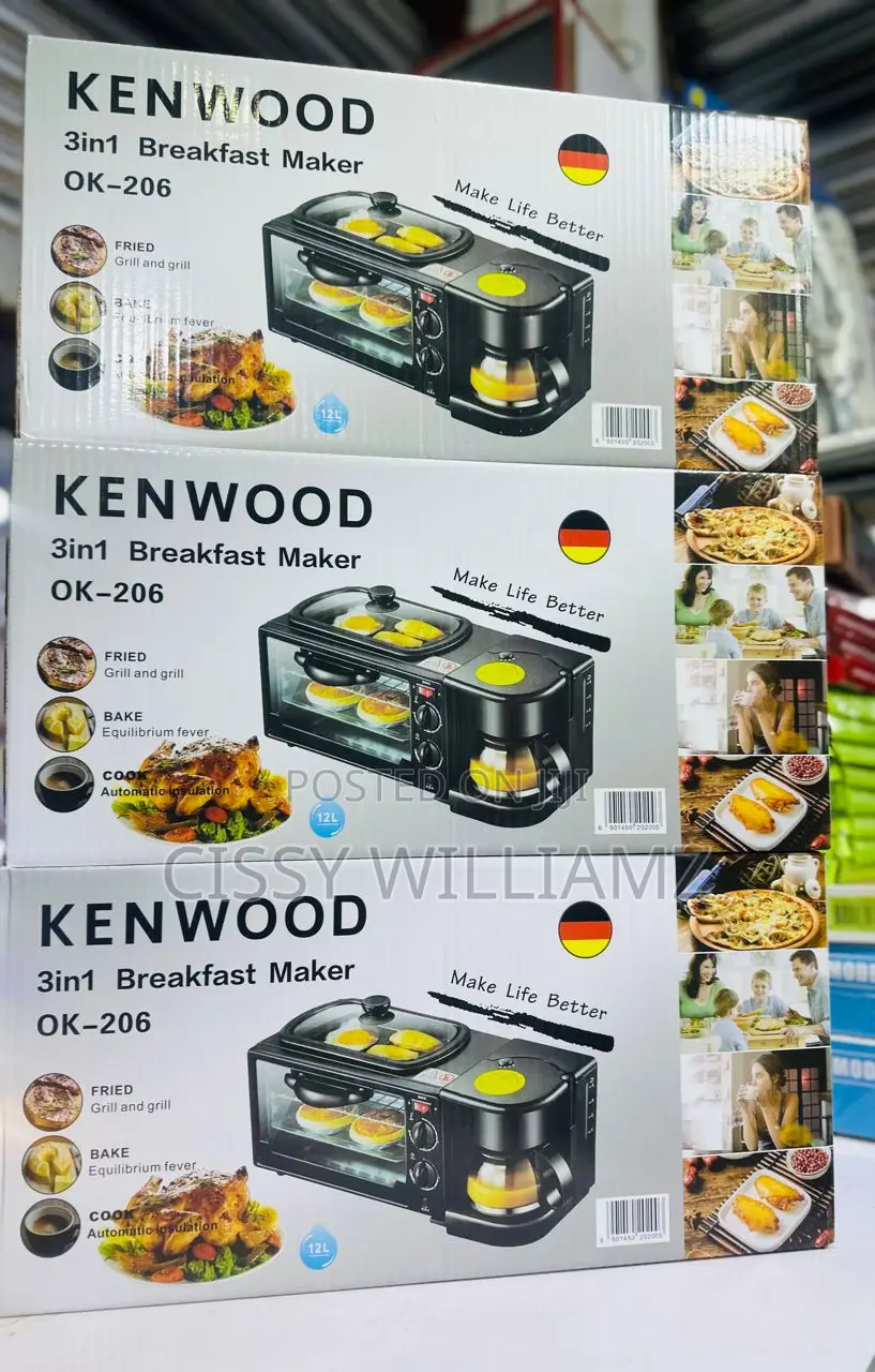 Kenwood Breakfast Maker/3in1 Breakfast Maker/Breakfast Maker