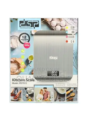 DSP Portable Digital Kitchen Scale