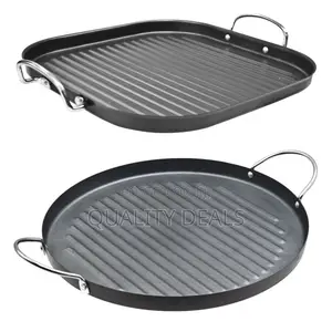 BBQ Steel Griddle Pans