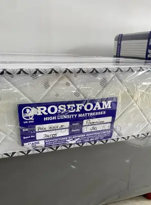 4x6 8 Inches Rose Foam Premium High Density Mattress