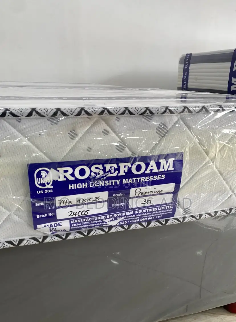 4x6 8 Inches Rose Foam Premium High Density Mattress