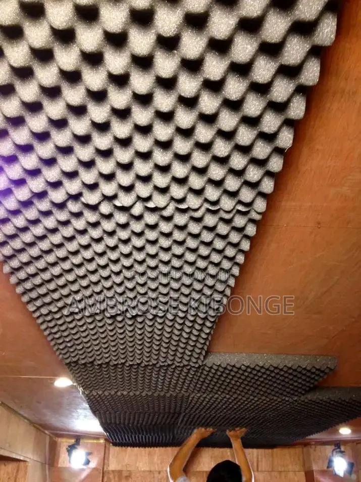 Studio Sound-Absorbing Noise Protective Foam Sponge Panels.
