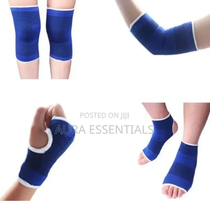 Combo Set of Ankle, Palm, Knee, Elbow Support
