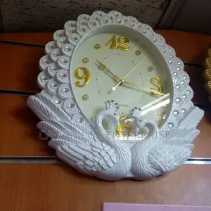 Wall Clock Peacock