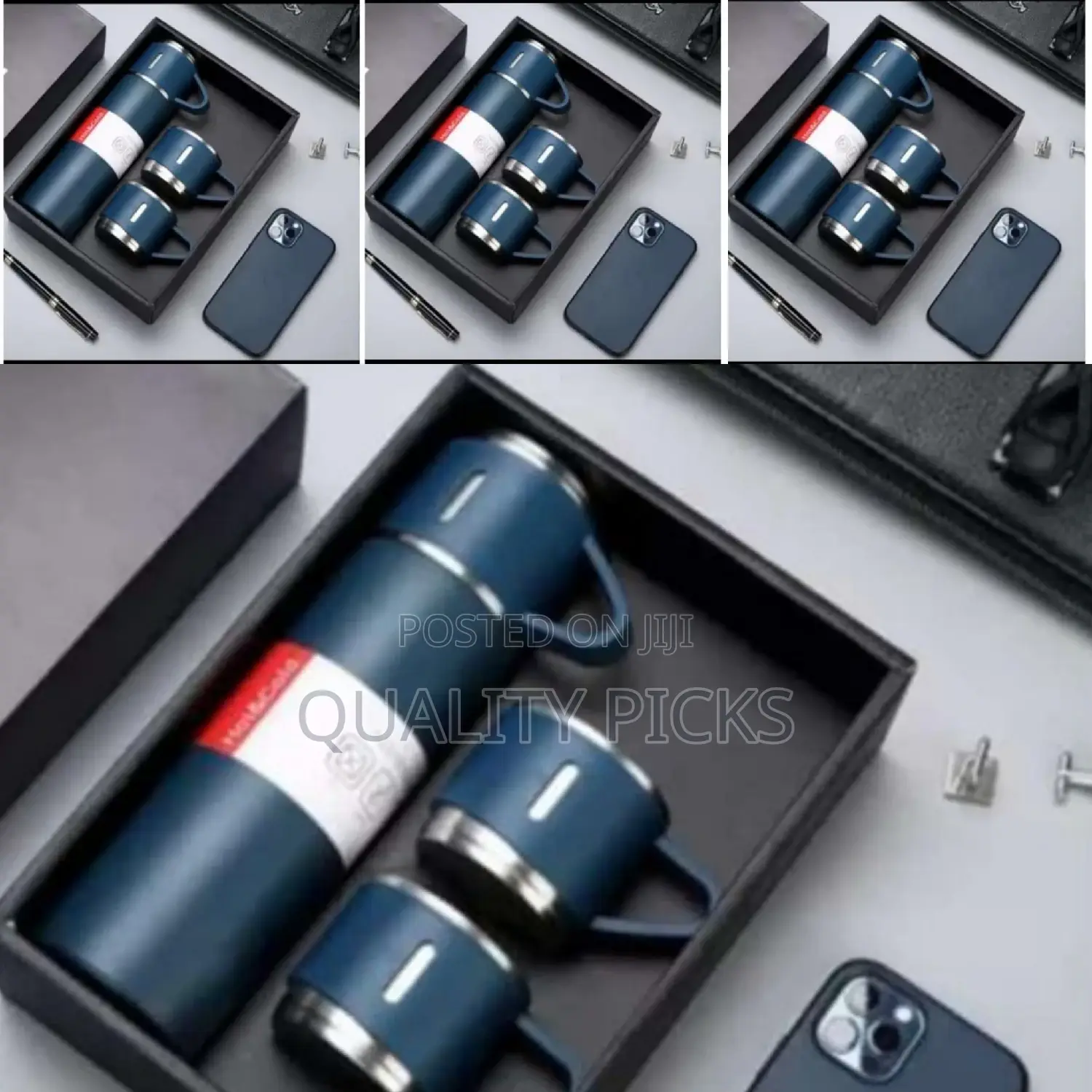 Aluminum Vacuum Flask With Cups