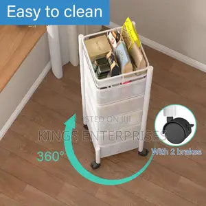 Rotating Movable Kitchen Rack