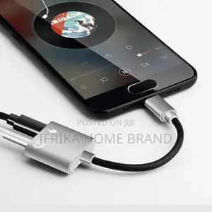 Charging 3.5mm Earphone Jack Audio Cable Type-c Splitter