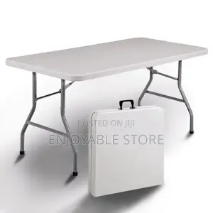 Plastic Foldable Rectangular Table Brand New 150cm