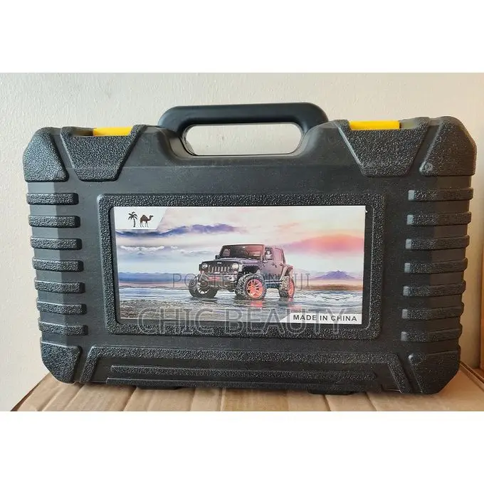 Portable 12V Air Compressor Car Tyre Dual Cylinder Inflator