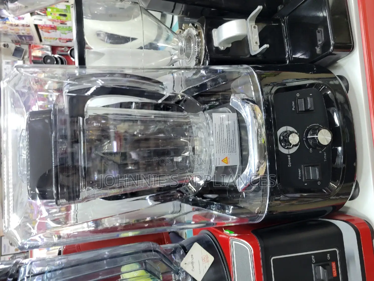 Sound Proff Commercial Electric Blender Heavy Duty 2l Capaci