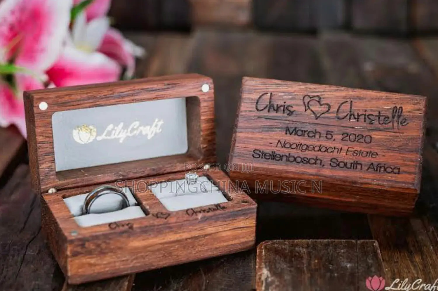 Wooden Ring Box