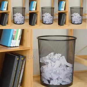 Brand Stainless Office Trash Can