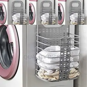 Mounted Clothes Storage Basket