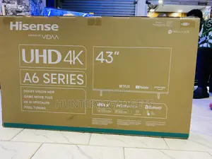 Hisense 43 Inch Smart Uhd With Apple Airplay and Bluetoot