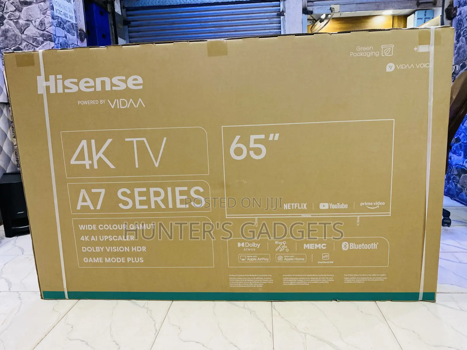 Hisense 65 Inch a 7 Series Brand New With Apple Airplay