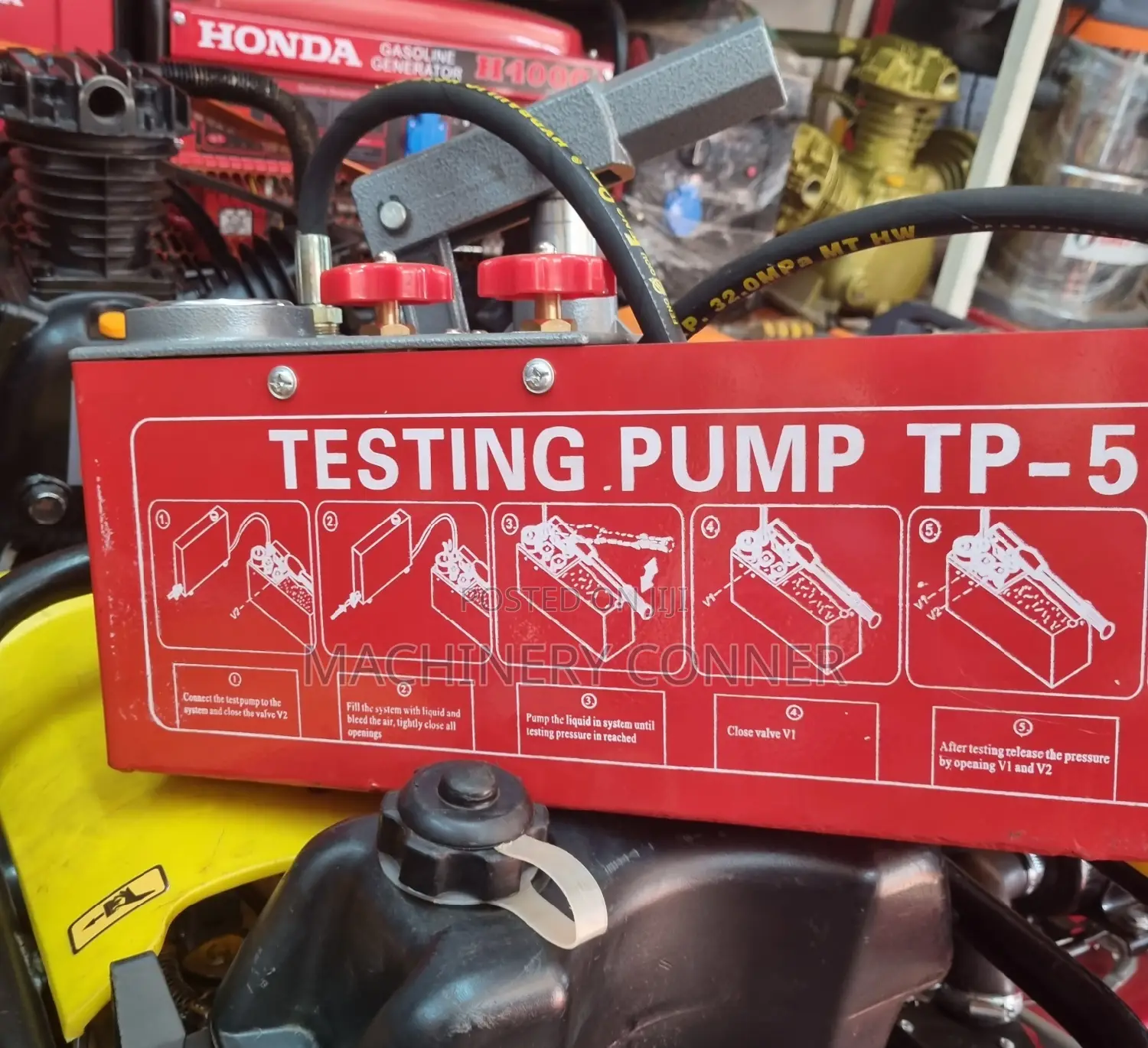 Pressure Testing Pump