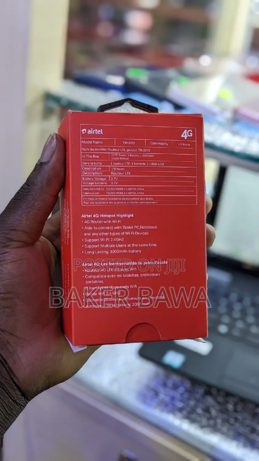 Unlocked Airtel 4g Mifi to MTN Only