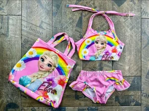 Girls 3pc Character Swim Suits Costumes 3yrs to 10yrs