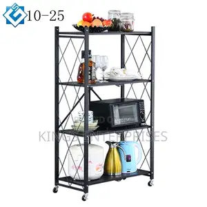 4-tier Foldable Kitchen Rack