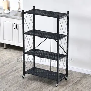 4-tier Foldable Kitchen Rack
