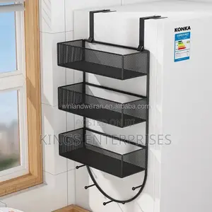 Metallic Refrigerator Storage Rack