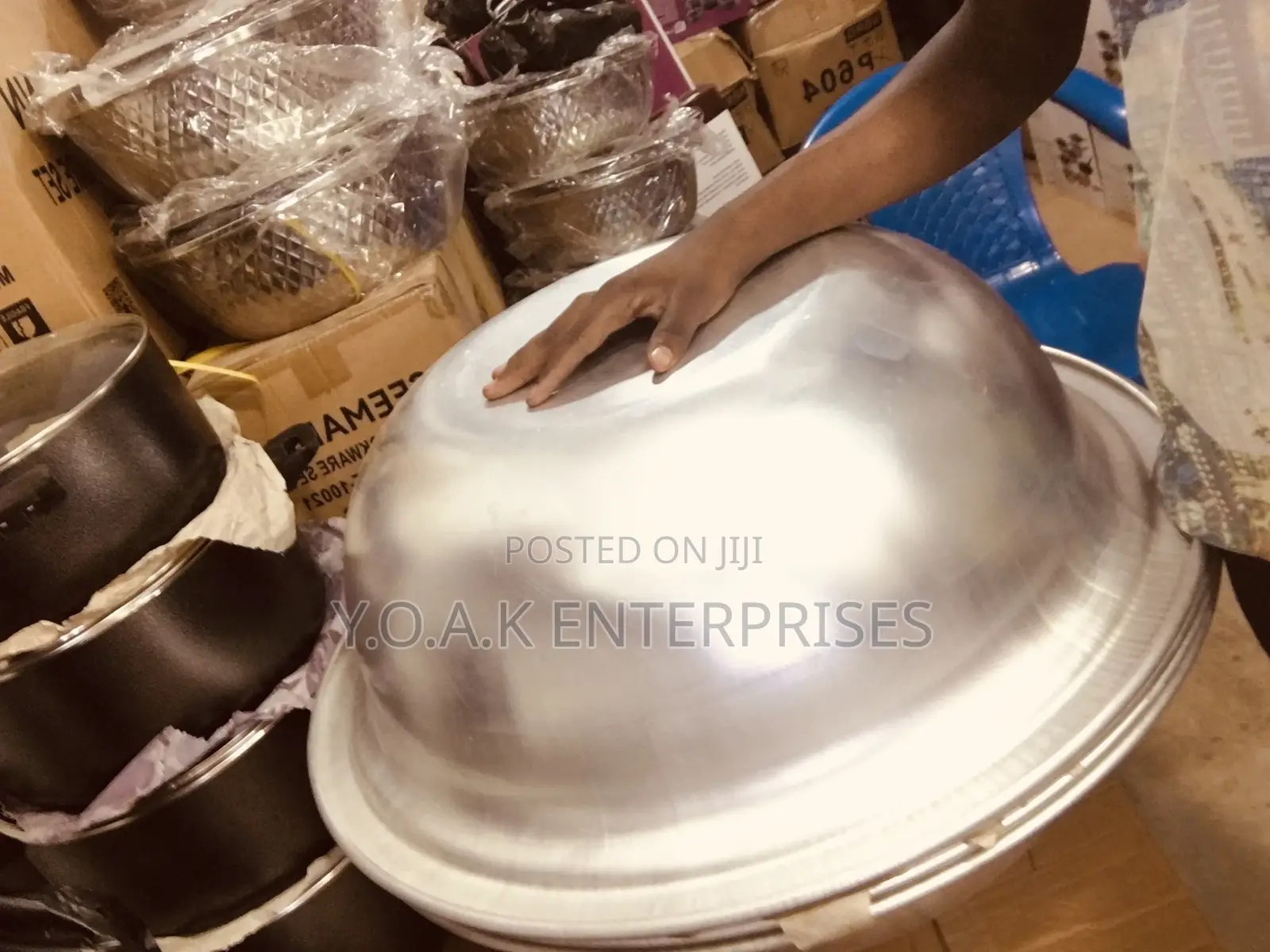 Aluminium Swallow Cooking Saucepan