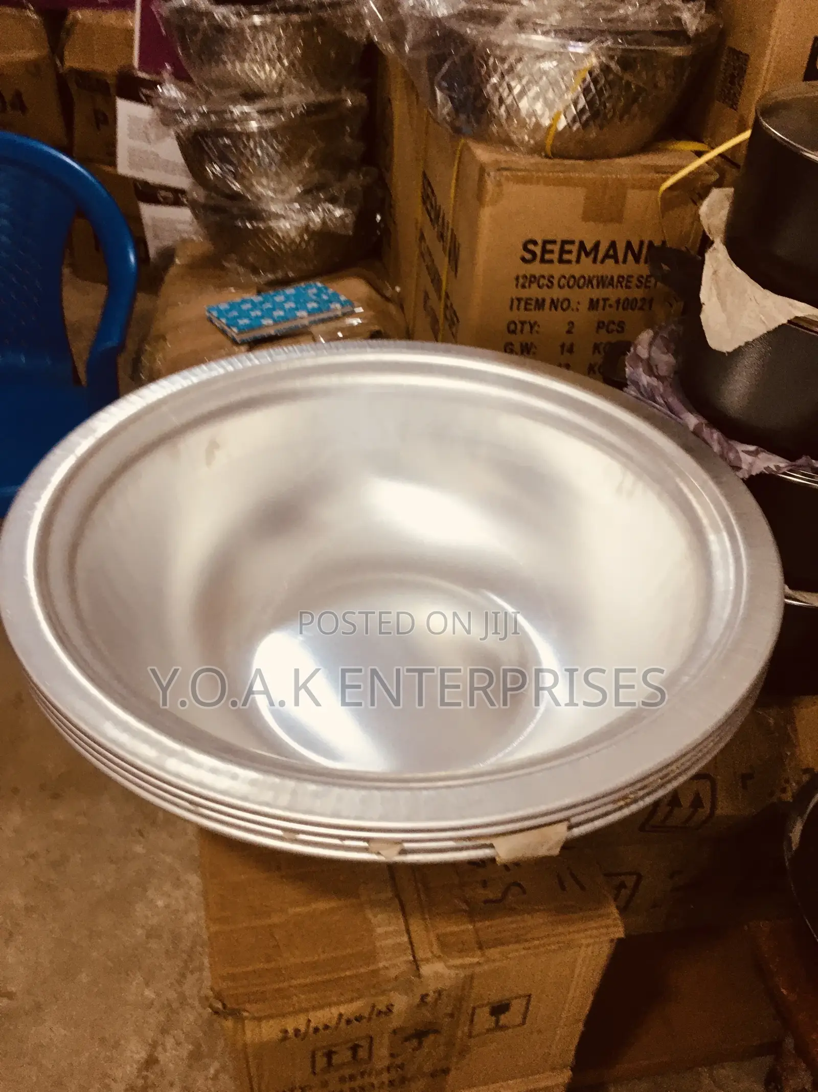 Aluminium Swallow Cooking Saucepan