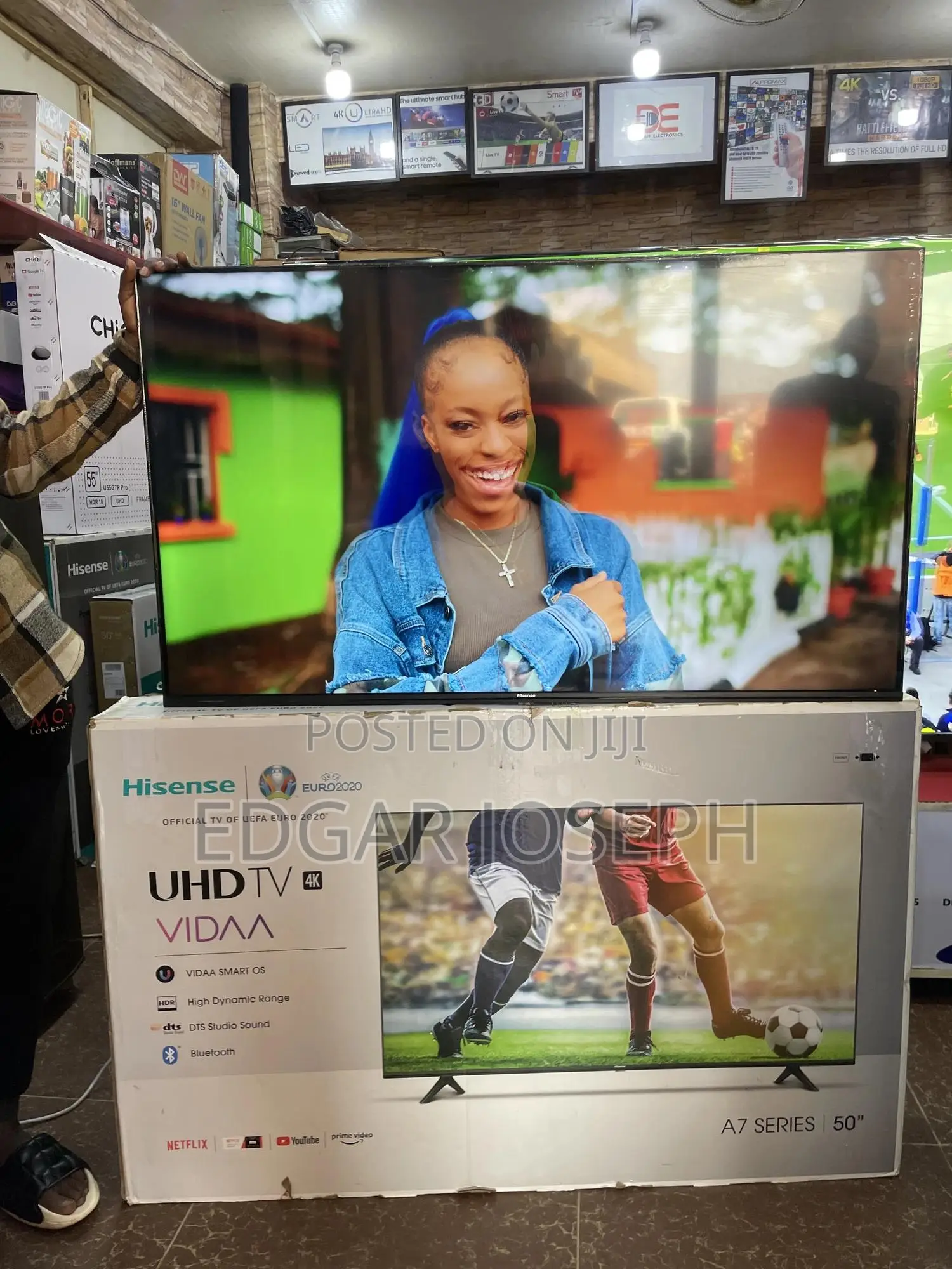 Hisense 50 Inches Smart Tv UHD