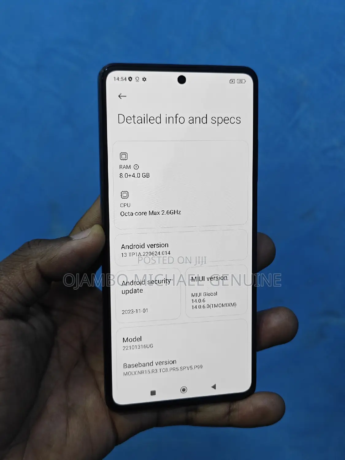 Xiaomi Redmi Note 12 Pro+ 5G 256 GB Black