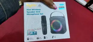 Mini Wireless Speaker and Microphone Set