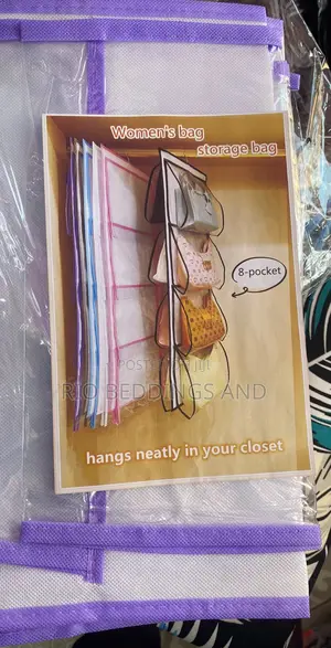 Transparent Bag Organizer / 8 Packs