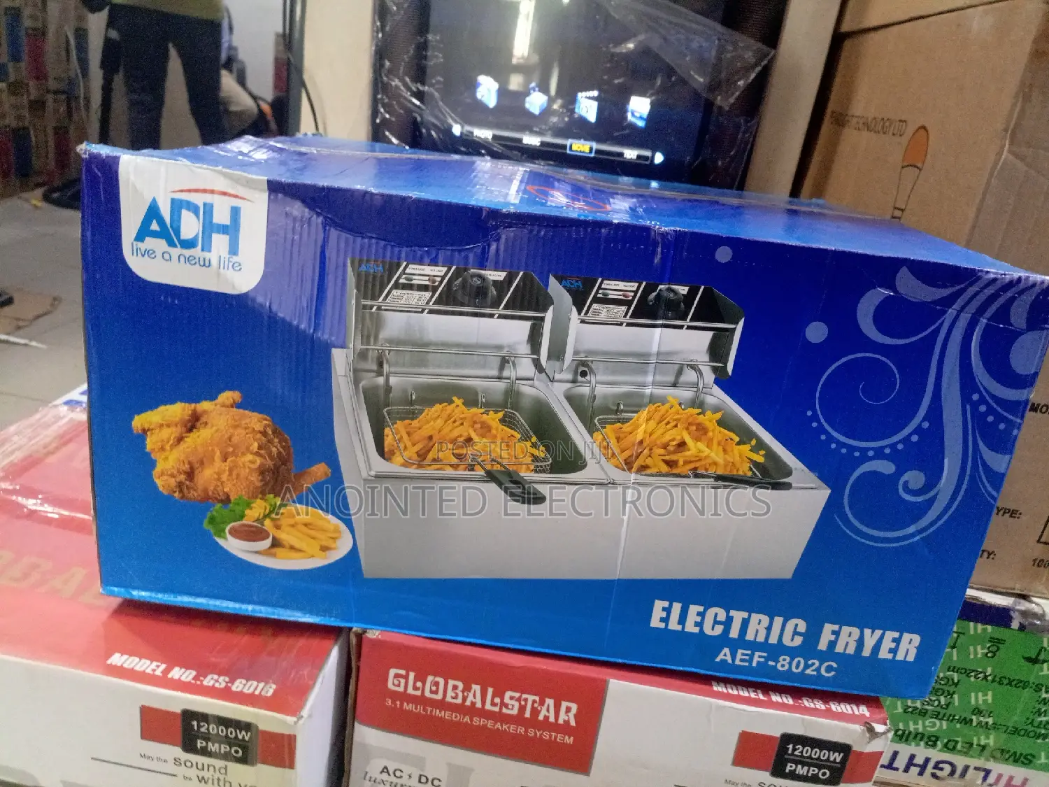 Adh Double Deep Fryer