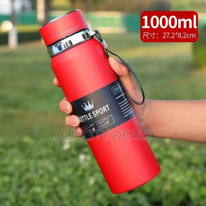 1L Hot or Cold Vacuum Bottle Sport
