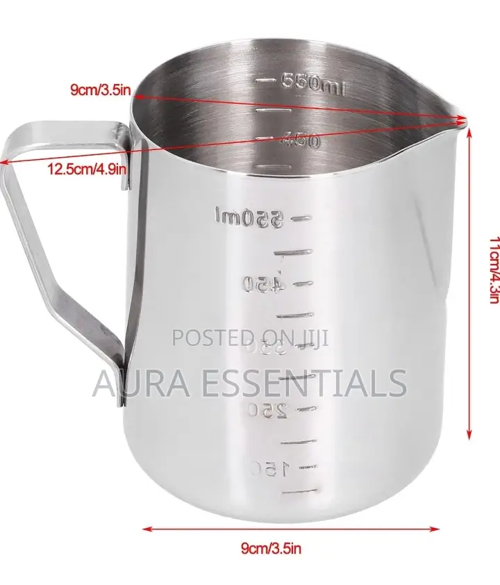Top Quality 304 Stainless Steel Coffee Milk Jug Milk Pitcher