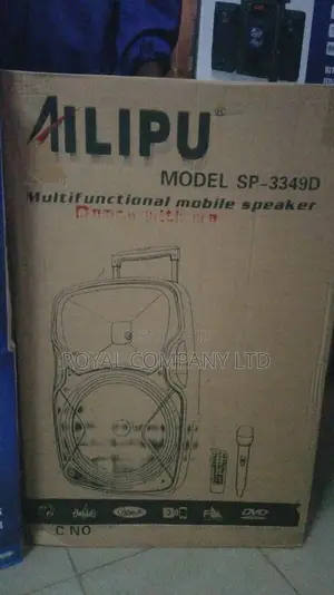 Ailipu - 3349D Multifunctional Mobile Speaker Rechargeable