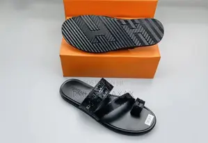 Original Men’S Hermes Italian Leather Sandals