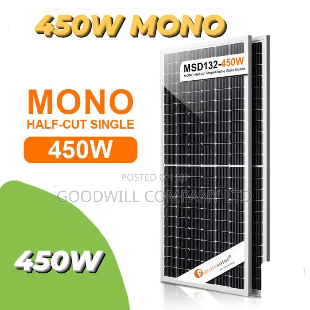 450w Mono Crystalline Solar Panel at Goodwill