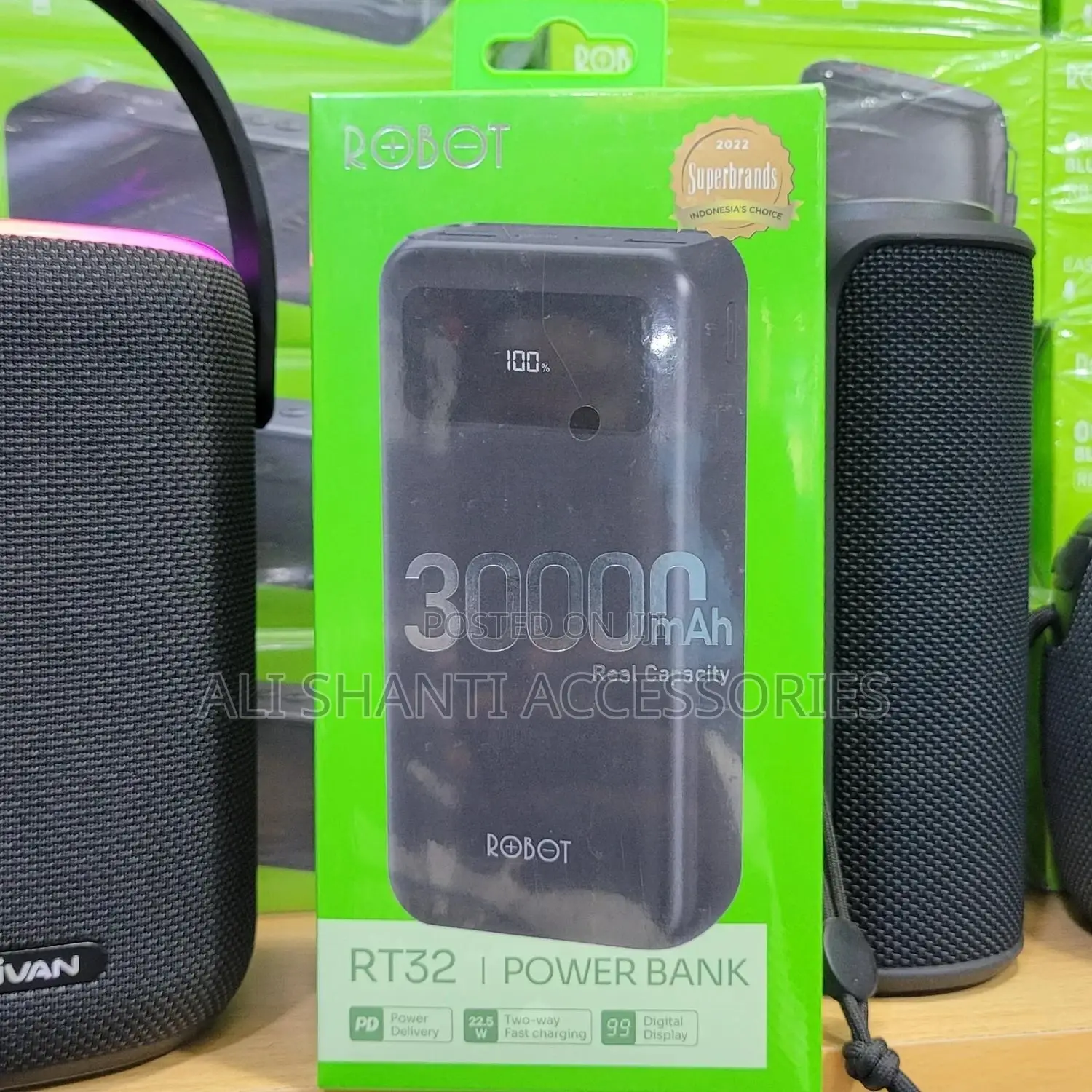 Robot Powerbank 30000mah/Real Capacity Robot Powerbank/ Bank