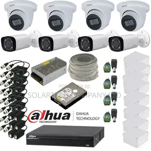 8 Channel CCTV Camera Kit Vis