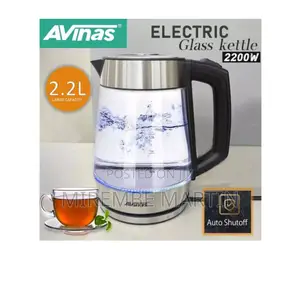 Automatic Switch Off Avinas Electric Glass Kettle.