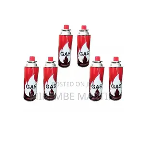 6pcs 40g Butane Gas Canisters.