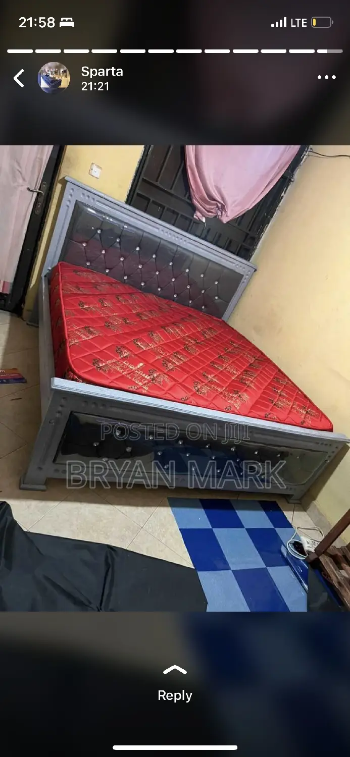 Flat Leathered Bed 5x6