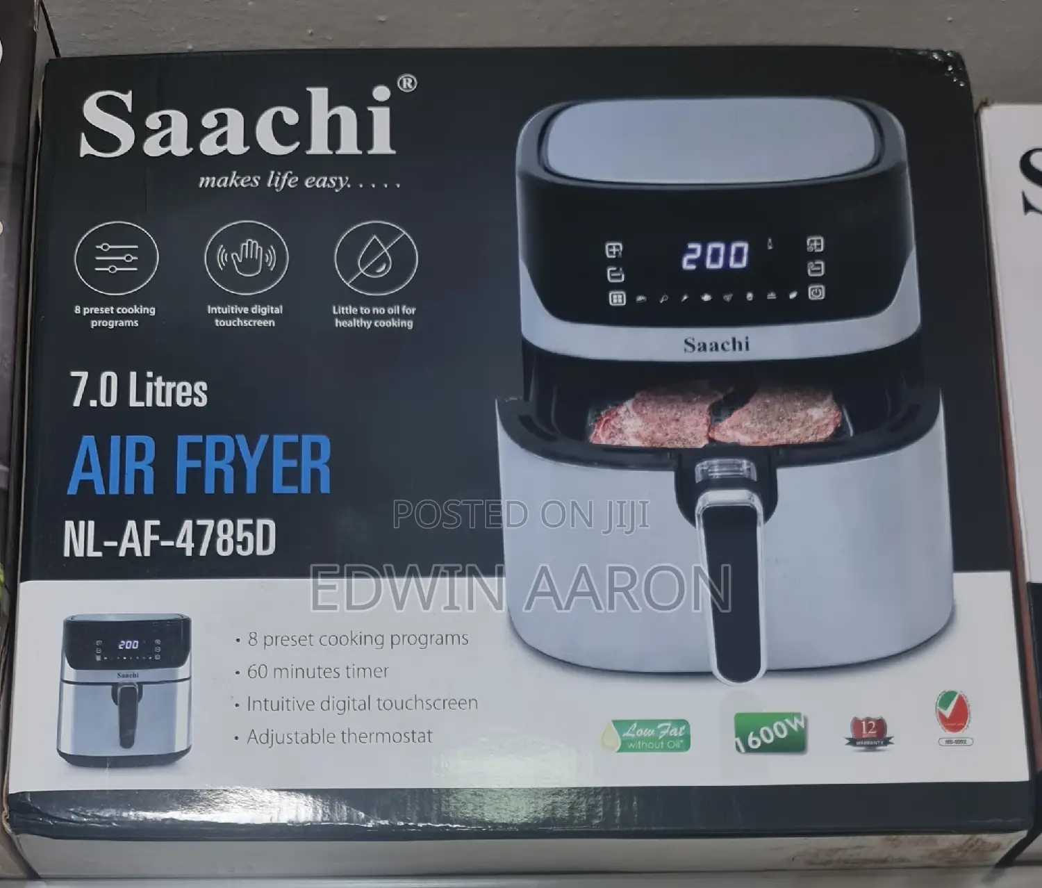 Saachi Airfryer 7L