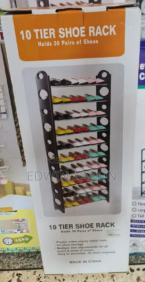 10 Tier Shoe Rack